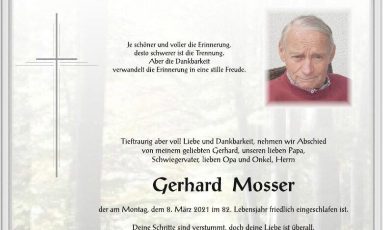Gerhard Mosser, www.gitschtal.news