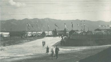 Eingang zum Ausstellungsgelände der ÖWA von 1925. © Archiv und Museum der Stadt Villach