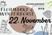 Poster Wintersportbörse mit Flohmarkt in Dellach Gail